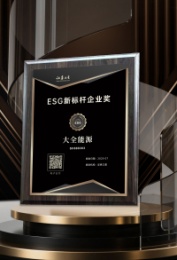 beat365官网能源荣获证券之星“ESG新标杆企业奖”